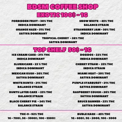 BDSM Pink Coffee shop product image
