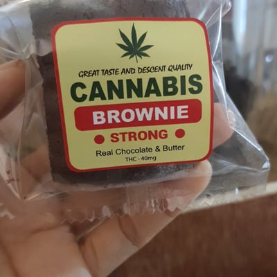 cannabis brownie