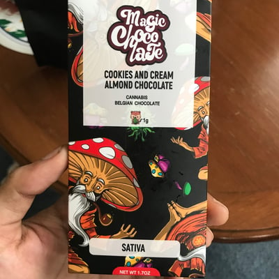 Magic chocolate cookie and cream10bar/1pack