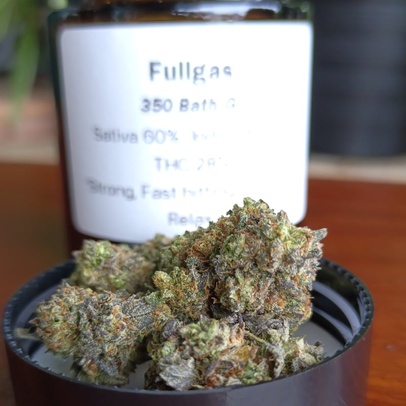 Fullgas Cannabis Flower at ร้านกัญชา Lantern & Weeds : Dispensary  Phutthamonthon sai 1 : Southern Bus Terminal Bangkok (Sai Tai Mai) in  Bangkok - Weed in Thailand