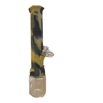 Army silicone Bong 12" 