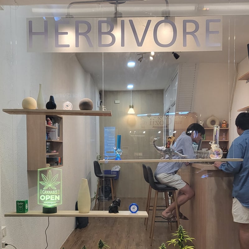Herbivore Dispensary in Bangkok, Thailand Weed in Thailand