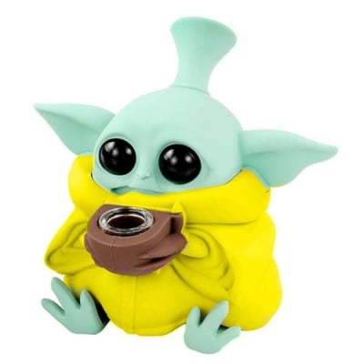 Bong - Baby Yoda Silicone (13cm)