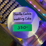 Golila cookie X Wedding Cake
