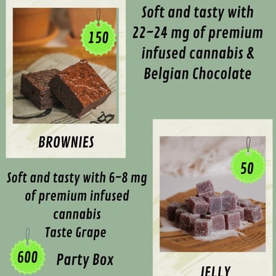 Jellies and brownies 