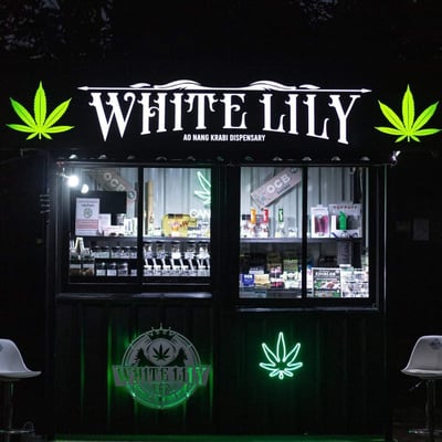 WHITE LILY WEED SHOP AND CANNABIS DISPENSARY AONANG CANNABIS SHOP DELIVERY AO NANG product image