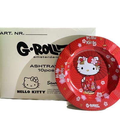 G-Rollz Hello Kitty Aschenbecher Rot