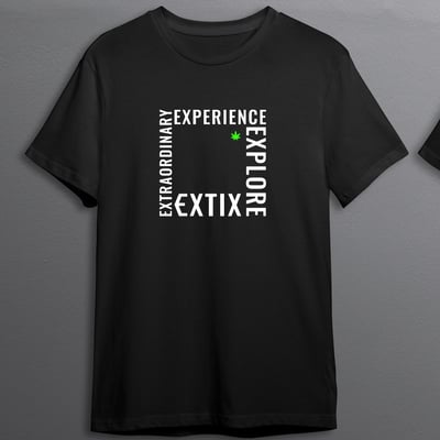 EXTIX Black T-Shirt