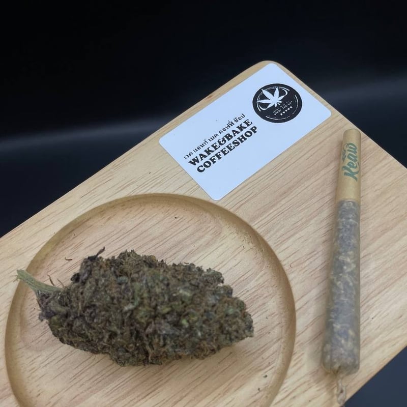 Pre-rolls Cannabis Prerolls at Wake&Bake cannabis shop in Pattaya
