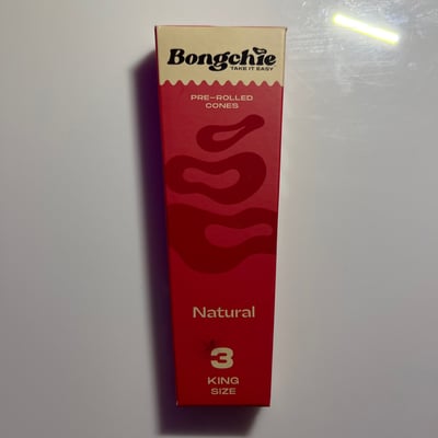 Bongchie Pre-rolled Cones x3 (Natural)
