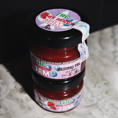 THC mix berry JAM 120 mg thc 
