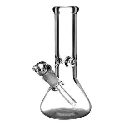 Glass Bong 19 cm 6mm Thick Beaker Bong 