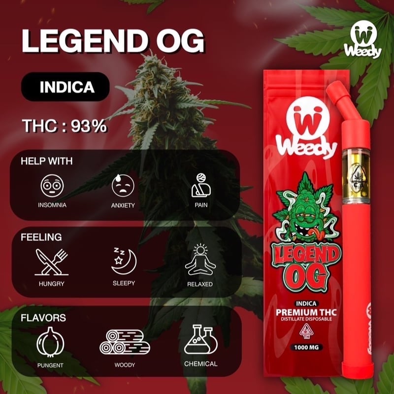 legend og vape Dabwoods - Legend OG main image 1