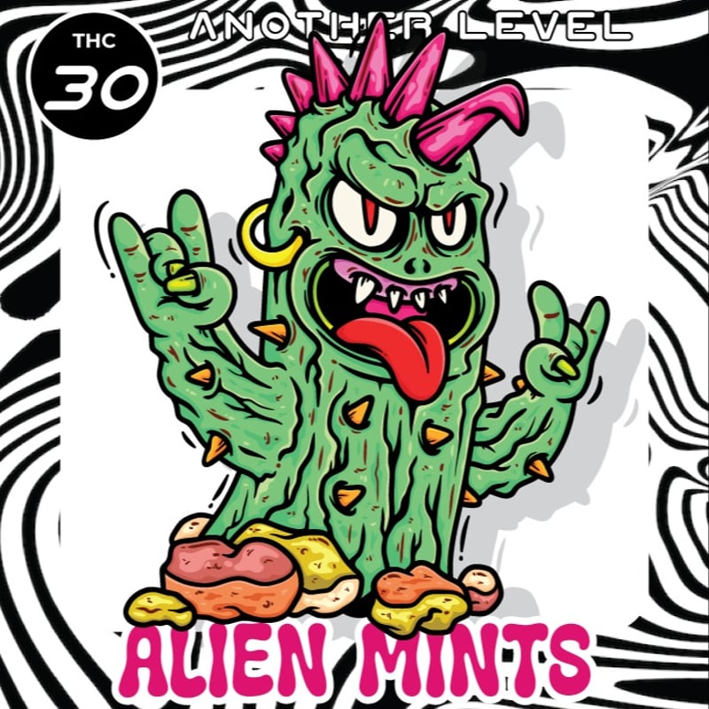 Alien mints X Permanent marker Cannabis Flower at ANOTHERLEVELBKK in Bangkok Weed in Thailand