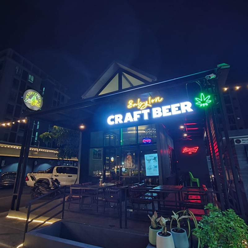 White Noise - Craft beer & Cannabis bar's in Bangkok, Thailand