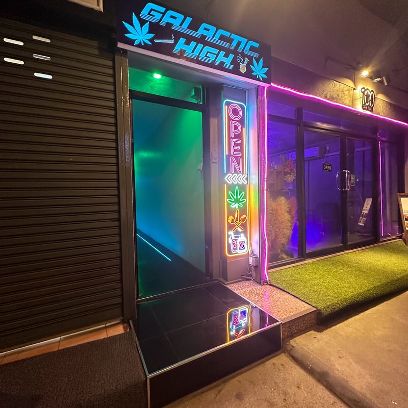 Galactic High 420 cafe in Pathum Thani, Thailand - Weed in Thailand