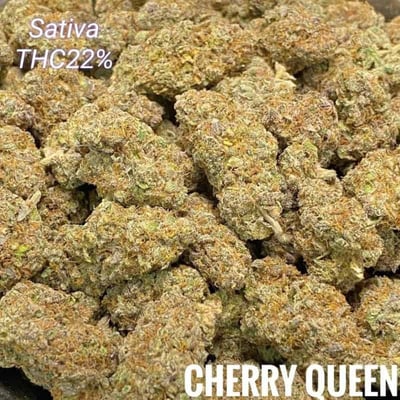 Cherry Queen – Sativa – THC – 22% (Per Gram)