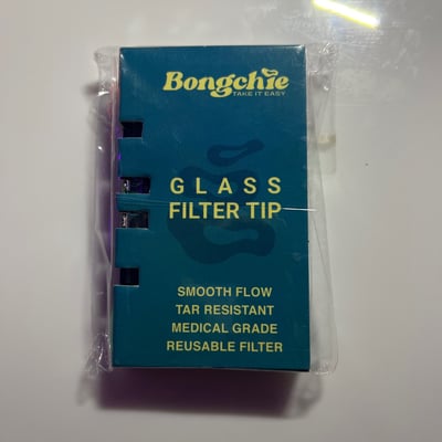 Bongchie Glass Filter Tip