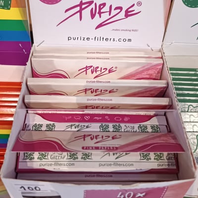 Rolling paper Purize pink slim