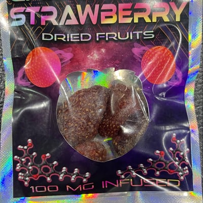 STRAWBERRY DRIED FRUIT [100MG]