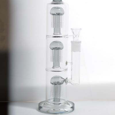 Bong Grey with 3 water filters 