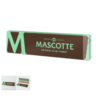 MASCOTTE BROWN COMBI (SLIM SIZE WITH MAGNET + TIPS)
