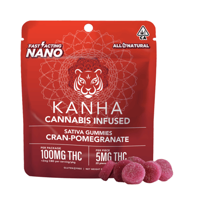 KANHA - Cran-Pomegranate gummies