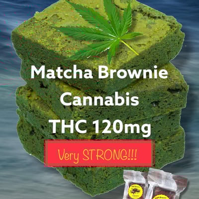 Matcha Brownie!!! 120mg THC 