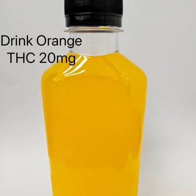 ORANGE DRINK | HOMEMADE | HYBRID SATIVA | THC 30 MG