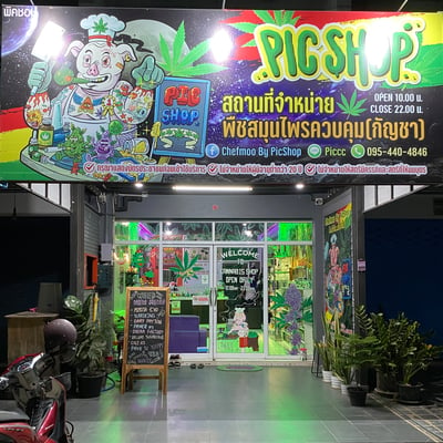 Chefmoo Cannabis Shop (ร้านขายกัญชา)