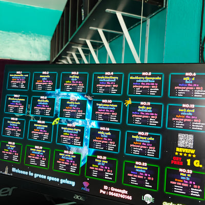 Green space galaxy product image