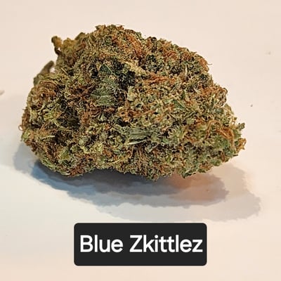 Blue Zkittlez flower