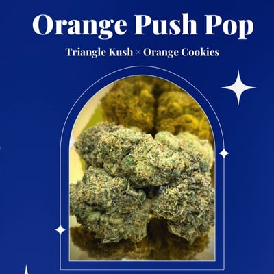 Orange Push Pop