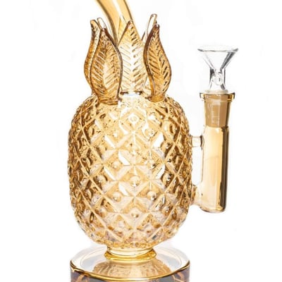 Bong - Golden Pineapple (18 cm)