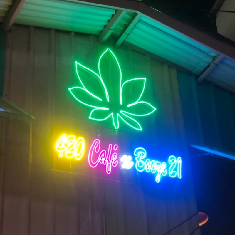 420 Cafe x Booze 21 in Bangkok, Thailand - Cannabis in Thailand