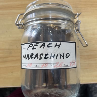 Peach maraschino 