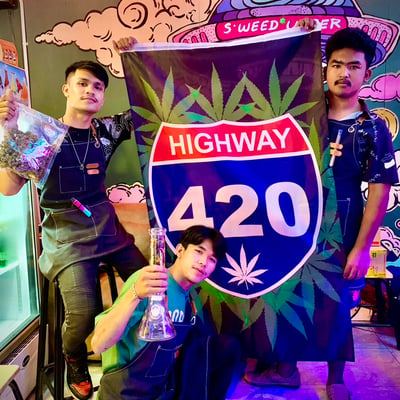 S WEED UPPER 420 HATYAI Weed Cannabis Coffee Dispensary Cafe Shop product image