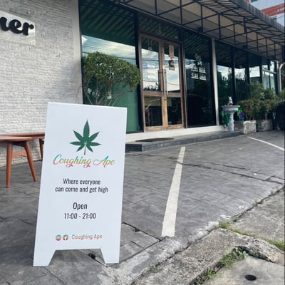 Coughing Apes - Cafe & Weed Shop Bangkok