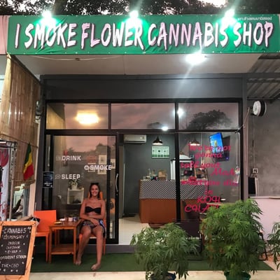 I Smoke Flower (Nice To Meet You)Cannabis Shop