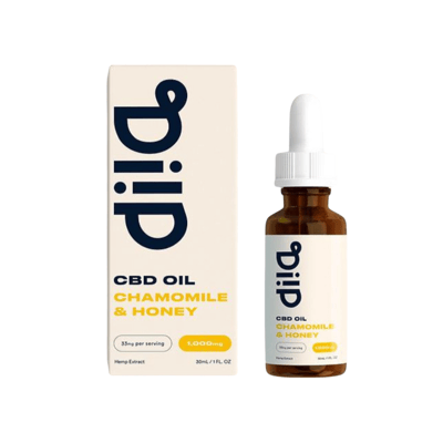 DIPP CBD OIL 1,000mg Camomile & Honey (30ml.)