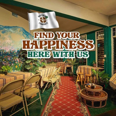 Happiness Community H•P•C Hippie Youth Hostel & Cannabis Art Cafe’ product image