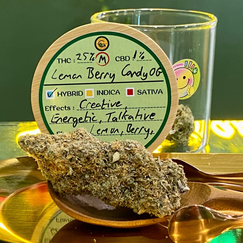 Lemon Berry Candy OG Cannabis Flower at Sudyod Ganja (Pran Buri) The