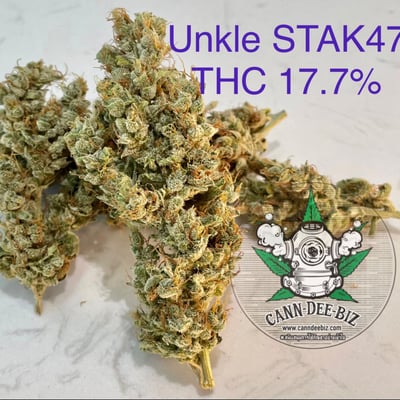 Unkle STAK47 - THC -17.7%