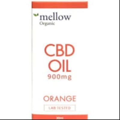 Mellow Organic CBD Isolate Orange 900mg