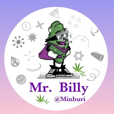 Mr.Billy. By Cannabisking @minburi