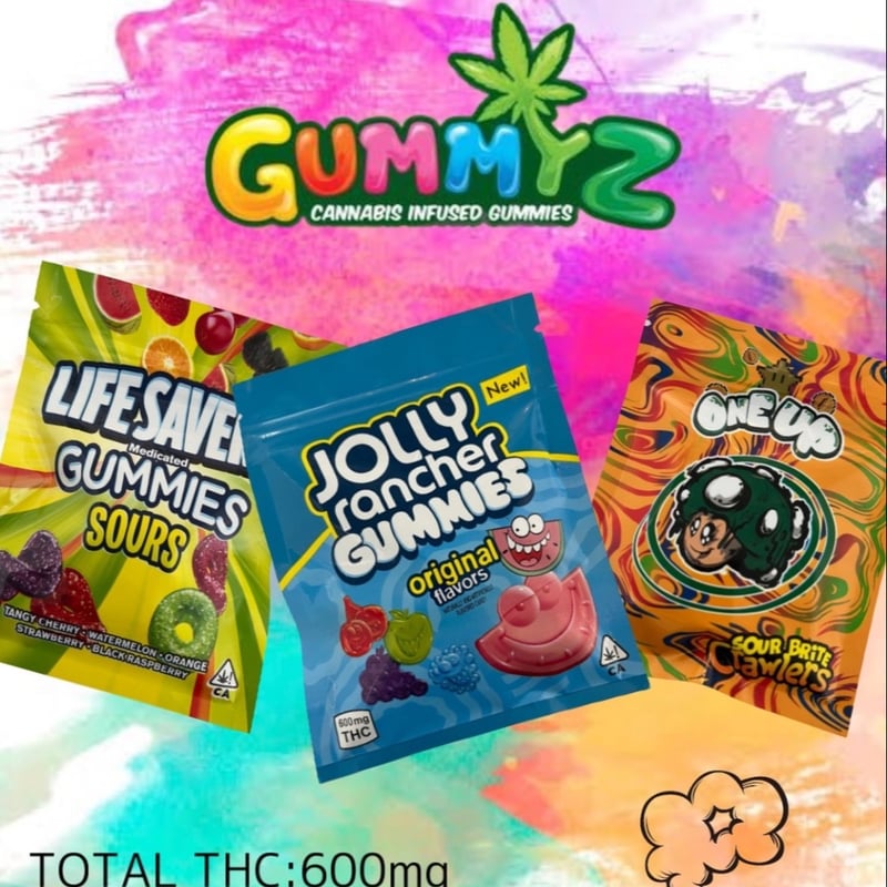 Gummy(THC600mg) at PuffPuff/Sprout (Cafe&Cannabis bar Dispensary) in