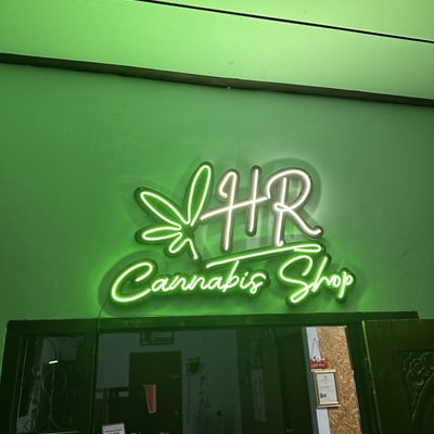 High-room cannabis shop