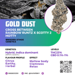 Gold dust (ethos genetics)