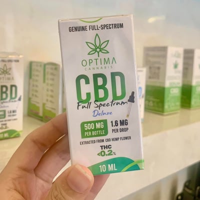 OPTIMA CBD full-spectrum Deluxe 500mg (10ml)