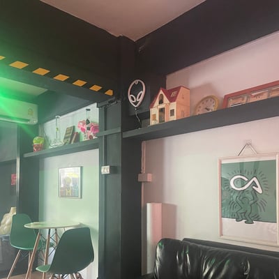 Stoner neighborhood Weed dispensary (Cannabis กัญชา 大麻 ) product image